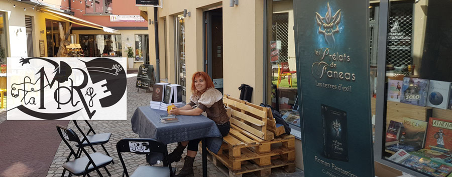 Dédicace Librairie La Marge, septembre 2018