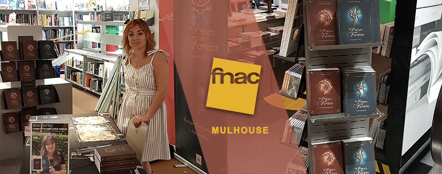 Dédicace Fnac Mulhouse, septembre 2018