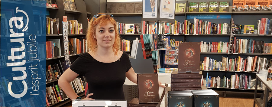 Dédicace Cultura Geispolsheim, juin 2018